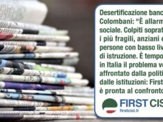 Desertificazione bancaria su Corriere della Sera, Avvenire, Il Messaggero. Colombani, la tendenza va invertita