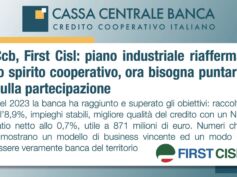Ccb, First Cisl: piano industriale riafferma lo spirito cooperativo, ora bisogna puntare sulla partecipazione