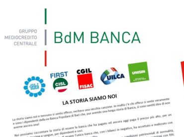 Bdm, i sindacati chiedono il rispetto delle persone e della loro storia