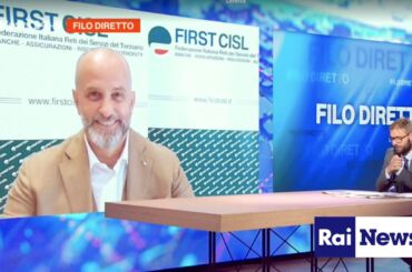 Colombani a Filo Diretto RaiNews24 su banche, desertificazione e responsabilità sociale del settore bancario