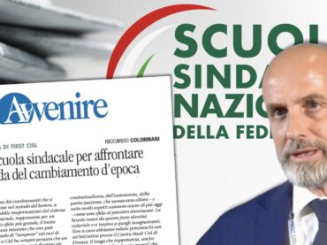 Colombani su Avvenire: una scuola sindacale per affrontare la sfida del cambiamento d’epoca
