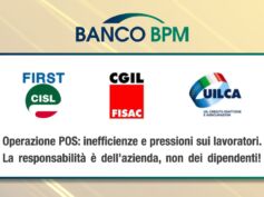 Banco Bpm, operazione Pos: inefficienze e pressioni sui lavoratori. La responsabilità è dell’azienda, non dei dipendenti!