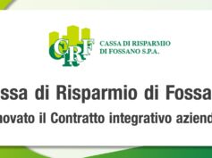Cassa di Risparmio di Fossano, rinnovato il Contratto integrativo aziendale