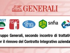 Assicurativi, Gruppo Generali: secondo incontro di trattativa per il rinnovo del Contratto integrativo aziendale