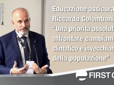 Educazione assicurativa, Colombani: una priorità assoluta per affrontare cambiamento climatico e invecchiamento della popolazione