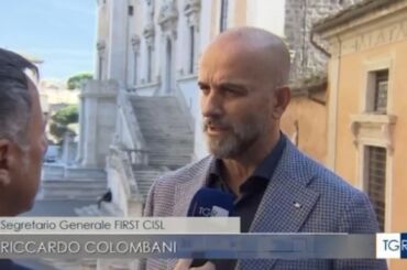 Colombani al Tgr Lazio: servono nuove condizioni di offerta del credito alle imprese per gestire le transizioni