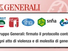 Gruppo Generali: firmato il protocollo contro ogni atto di violenza e molestia di genere