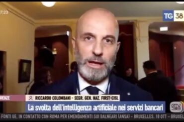 Intelligenza artificiale, Colombani: necessari investimenti pubblici e privati su educazione e formazione. Su stampa e tv le proposte First Cisl