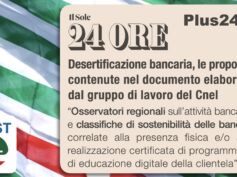 Desertificazione bancaria, le proposte contenute nel documento elaborato dal gruppo di lavoro del Cnel