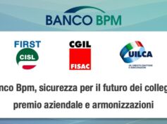 Banco Bpm, sicurezza per il futuro dei colleghi, premio aziendale e armonizzazioni