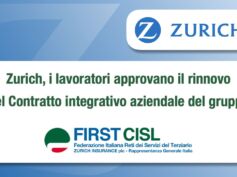 Zurich, approvato da lavoratrici e lavoratori il rinnovo del Contratto integrativo aziendale