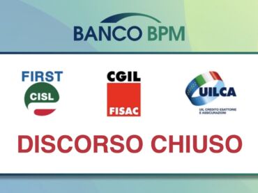 Banco Bpm, i sindacati confederali: discorso chiuso