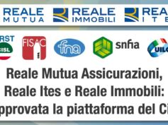 Reale Mutua Assicurazioni, Reale Ites e Reale Immobili: approvata la piattaforma del Contratto integrativo aziendale