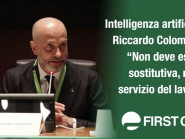 Intelligenza artificiale, Colombani: non deve essere sostitutiva, ma al servizio del lavoro