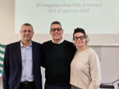 Il Congresso First Cisl Venezia riconferma Matteo Cavallin segretario, con lui Biasotto e Guzzo