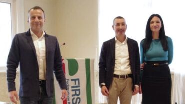 Congresso First Cisl Brescia, Andrea Di Noia è il nuovo segretario generale. Con lui Gogna e Ballini