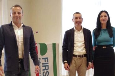 Congresso First Cisl Brescia, Andrea Di Noia è il nuovo segretario generale. Con lui Gogna e Ballini