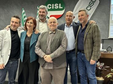 3° Congresso First Cisl Firenze Prato: Francesca Maria Manetti riconfermata segretaria generale, insieme a Baronti e Cacciato