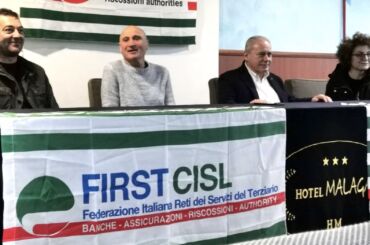 First Cisl Irpinia Sannio: Massimo Parnoffi riconfermato segretario generale al 3° Congresso. Con lui Miglietta e Soricelli
