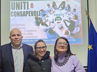 Congresso First Cisl Ogliastra, Alessandra Demurtas confermata segretaria generale, insieme a Nieddu e Staffa