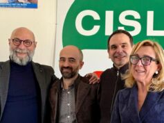 Congresso First Cisl Nuoro, Paolo Tolu riconfermato segretario generale. Insieme a lui Pittalis e Veneruso