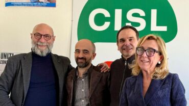 Congresso First Cisl Nuoro, Paolo Tolu riconfermato segretario generale. Insieme a lui Pittalis e Veneruso