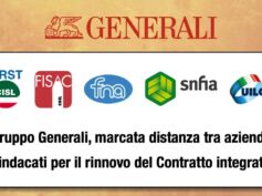 Assicurativi, Gruppo Generali: marcata distanza con l’azienda per il rinnovo del Contratto integrativo