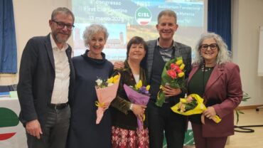 First Cisl Trentino: il congresso riconferma Francesca Prada alla guida, insieme a Comper e Detassis