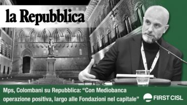 Mps, Colombani su Repubblica: con Mediobanca operazione positiva, largo alle Fondazioni nel capitale