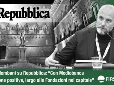 Mps, Colombani su Repubblica: con Mediobanca operazione positiva, largo alle Fondazioni nel capitale