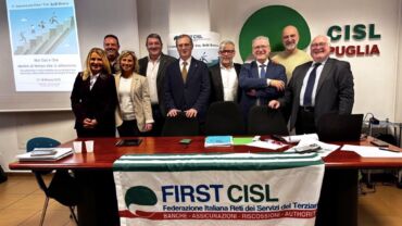 Congresso First Cisl Bdm Banca: Tonio Zullo eletto segretario responsabile. Con lui Sanseverino, Milanesi, Cirilli, Falini, Rescigno e Musci