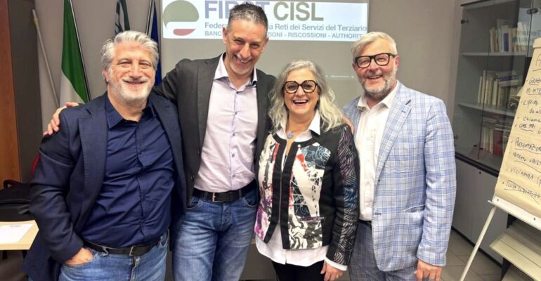 Congresso First Cisl Findomestic: Simone Piuri riconfermato segretario responsabile. Con lui Di Martino e Guarino
