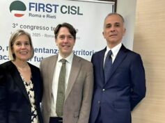 3° congresso First Cisl Roma Rieti: Claudio Stroppa riconfermato alla guida, insieme a Toraldo e Forcina