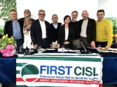 Congresso First Cisl Umbria, Roberto Contessa è il nuovo segretario generale. Con lui Belardinelli, Calistroni, Cecconi e Rota