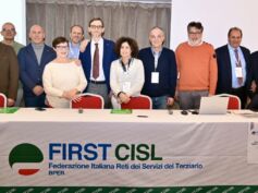 Congresso First Cisl Bper: Michele Fiscarelli eletto segretario. Con lui Anguissola, Davi, Massa, Mellano, Piccolo, Perona, Polcaro, Raimondi, Severi, Spigone
