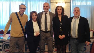 Congresso First Cisl Abruzzo Molise: Mauro Cirilli eletto segretario generale. Con lui Lombardi, Di Eugenio, Faccia e Ottombrini