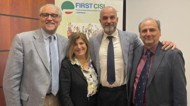 Congresso First Cisl Campania: Enrico Cocciolla è il nuovo segretario generale. Insieme a lui Del Luongo e Gambini