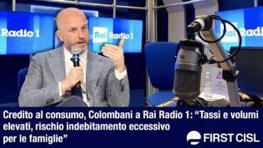 Credito al consumo, Colombani a Rai Radio 1: tassi e volumi elevati, rischio indebitamento eccessivo per le famiglie