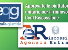 Riscossione, approvate dalle lavoratrici e dai lavoratori le piattaforme di rinnovo dei contratti di settore