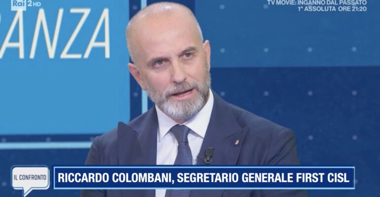 Congresso First Cisl, Colombani su Rai 2: investiamo in cultura con la Scuola sindacale nazionale