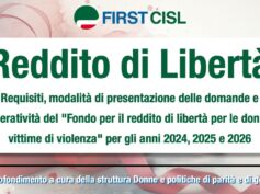 Reddito di libertà: un sostegno concreto alle donne vittime di violenza. L’approfondimento First Cisl
