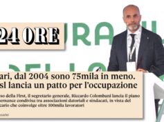 Il Sole 24 Ore: al Congresso nazionale di Roma First Cisl lancia un patto per l’occupazione