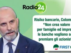 Risiko bancario, Colombani: non crea valore per famiglie ed imprese, le banche vogliono solo premiare gli azionisti