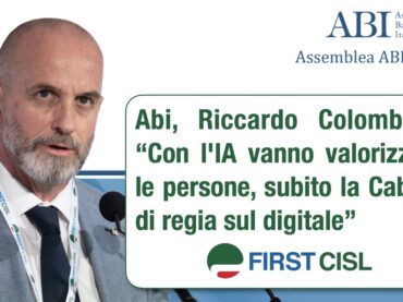 Abi, Colombani: con l’IA vanno valorizzate le persone, subito la Cabina di regia sul digitale