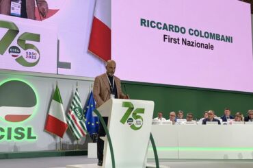 Colombani al Congresso Cisl: puntiamo sulla cultura della partecipazione contro il dominio della finanza