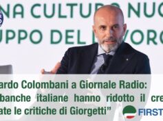 Colombani a Giornale Radio: le banche italiane hanno ridotto il credito, fondate le critiche di Giorgetti