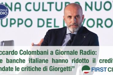 Colombani a Giornale Radio: le banche italiane hanno ridotto il credito, fondate le critiche di Giorgetti