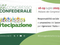 20° Congresso confederale Cisl: il programma dei lavori dal 16 al 19 luglio a Roma