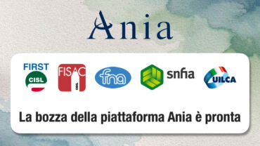 Assicurativi, la bozza della piattaforma Ania è pronta