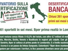 Desertificazione bancaria, chiusi 261 sportelli nei primi sei mesi 2025. Bper prima realtà in Lombardia